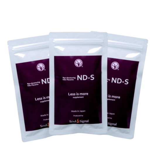 非変性生プラセンタ サプリメント ND-S（3袋セット）
